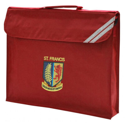 Expandable Book Bag (Red, Blue, Green) Thumbnail