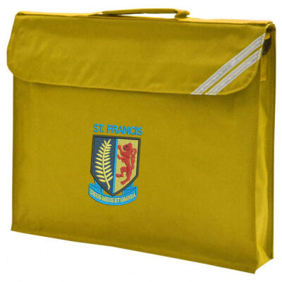 Expandable Book Bag (Yellow) Thumbnail